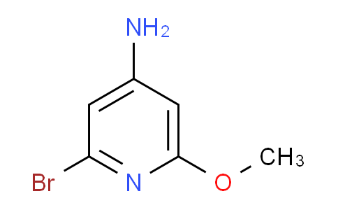 CAS No. 1196152-34-7, 2-Bromo-6-methoxypyridin-4-amine