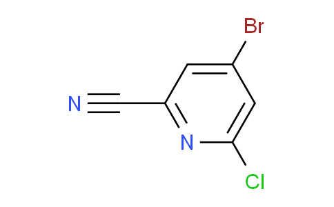 CAS No. 1206247-90-6, 4-Bromo-6-chloropicolinonitrile