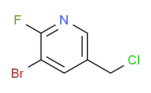 CAS No. 1227584-17-9, 3-Bromo-5-(chloromethyl)-2-fluoropyridine