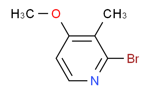 CAS No. 1227592-43-9, 2-Bromo-4-methoxy-3-methylpyridine