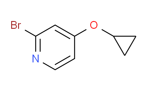 CAS No. 1243394-76-4, 2-Bromo-4-cyclopropoxypyridine