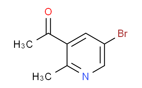 CAS No. 1256823-89-8, 1-(5-Bromo-2-methylpyridin-3-yl)ethanone