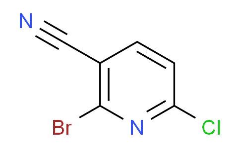 CAS No. 1256833-80-3, 2-Bromo-6-chloronicotinonitrile