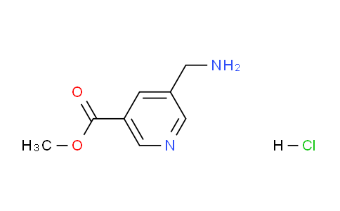 CAS No. 1260791-59-0, Methyl 5-(aminomethyl)nicotinate hydrochloride