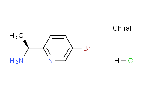 CAS No. 1263094-16-1, (S)-1-(5-Bromopyridin-2-yl)ethanamine hydrochloride