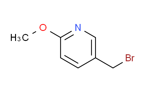 CAS No. 128632-03-1, 5-(Bromomethyl)-2-methoxypyridine