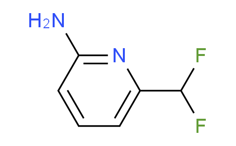CAS No. 1315611-68-7, 6-(Difluoromethyl)pyridin-2-amine