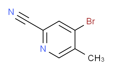CAS No. 1353856-72-0, 4-Bromo-5-methylpicolinonitrile