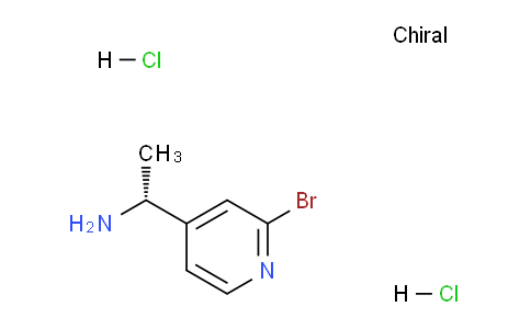 CAS No. 1391423-76-9, (R)-1-(2-Bromopyridin-4-yl)ethanamine dihydrochloride