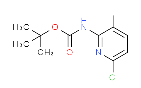 CAS No. 1622407-12-8, tert-Butyl (6-chloro-3-iodopyridin-2-yl)carbamate