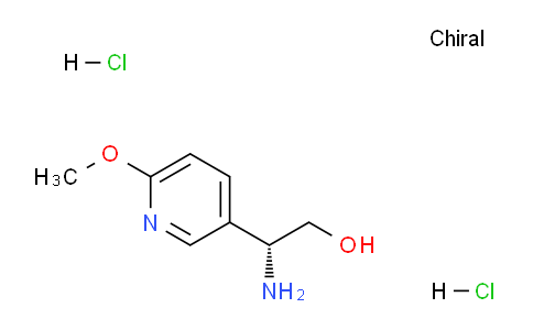CAS No. 1640848-71-0, (R)-2-Amino-2-(6-methoxypyridin-3-yl)ethanol dihydrochloride