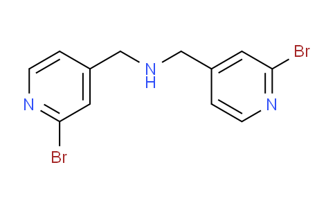 CAS No. 1688656-70-3, Bis((2-bromopyridin-4-yl)methyl)amine