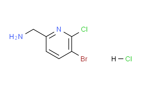 CAS No. 1799439-04-5, (5-Bromo-6-chloropyridin-2-yl)methanamine hydrochloride