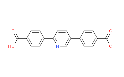 CAS No. 1800425-09-5, 4,4'-(Pyridine-2,5-diyl)dibenzoic acid
