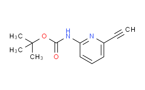 CAS No. 1934630-23-5, tert-Butyl (6-ethynylpyridin-2-yl)carbamate