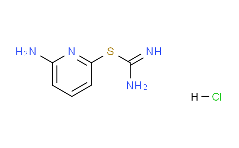 CAS No. 1956389-88-0, 6-Aminopyridin-2-yl carbamimidothioate hydrochloride