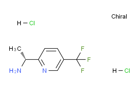 CAS No. 2061996-68-5, (R)-1-(5-(Trifluoromethyl)pyridin-2-yl)ethanamine dihydrochloride