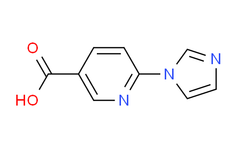 CAS No. 216955-75-8, 6-(1H-Imidazol-1-yl)nicotinic acid