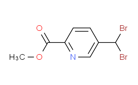 CAS No. 55876-83-0, Methyl 5-(dibromomethyl)picolinate