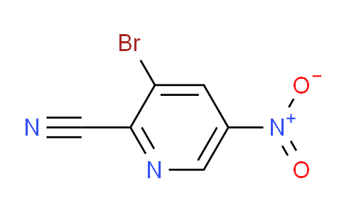 CAS No. 573762-54-6, 3-Bromo-5-nitropicolinonitrile