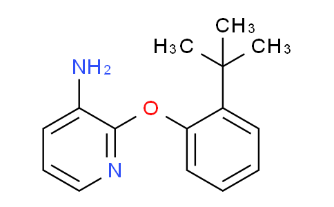 CAS No. 861673-68-9, 2-(2-(tert-Butyl)phenoxy)pyridin-3-amine