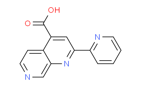 CAS No. 855521-67-4, 2-(Pyridin-2-yl)-1,7-naphthyridine-4-carboxylic acid
