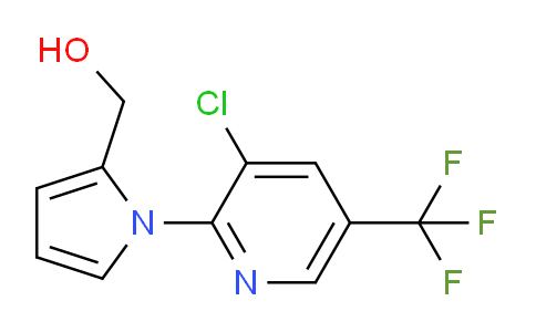 CAS No. 321430-86-8, (1-(3-Chloro-5-(trifluoromethyl)pyridin-2-yl)-1H-pyrrol-2-yl)methanol