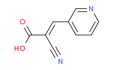 CAS No. 103029-74-9, 2-Cyano-3-(pyridin-3-yl)acrylic acid