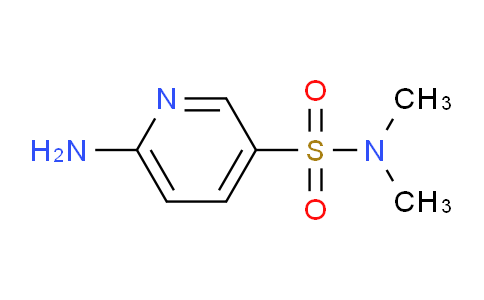 CAS No. 627836-23-1, 6-Amino-N,N-dimethylpyridine-3-sulfonamide