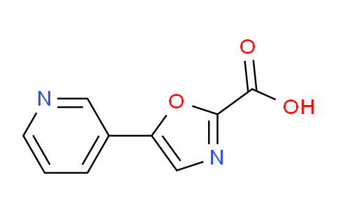 CAS No. 857521-74-5, 5-(Pyridin-3-yl)oxazole-2-carboxylic acid