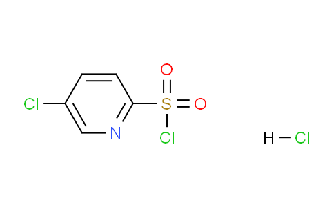 CAS No. 1220039-85-9, 5-Chloropyridine-2-sulfonyl chloride hydrochloride