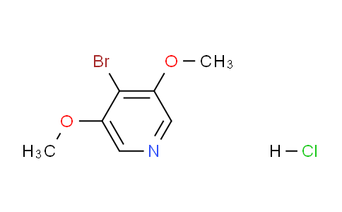 CAS No. 1956340-81-0, 4-Bromo-3,5-dimethoxypyridine hydrochloride