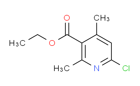 CAS No. 54453-94-0, Ethyl 6-chloro-2,4-dimethylnicotinate