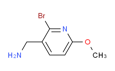 CAS No. 1823904-05-7, (2-Bromo-6-methoxypyridin-3-yl)methanamine