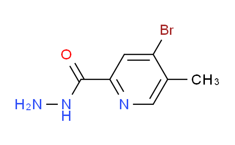 CAS No. 1823346-34-4, 4-Bromo-5-methylpicolinohydrazide