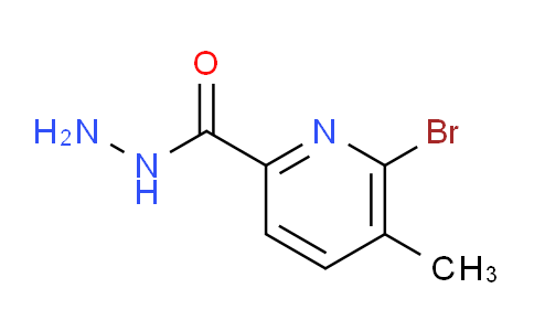 CAS No. 1823869-19-7, 6-Bromo-5-methylpicolinohydrazide