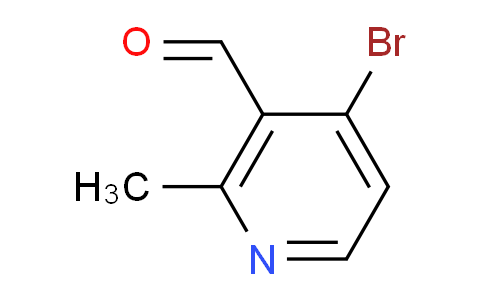 CAS No. 1060805-93-7, 4-Bromo-2-methylnicotinaldehyde