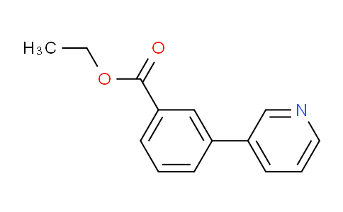 CAS No. 4385-73-3, Ethyl 3-(pyridin-3-yl)benzoate
