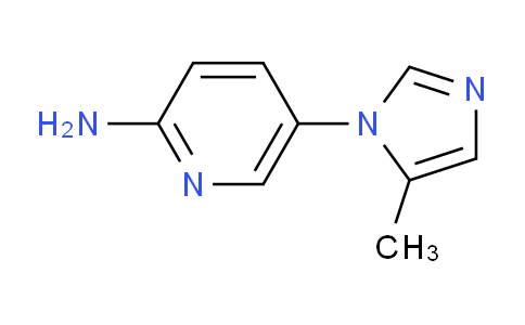 CAS No. 1600297-01-5, 5-(5-Methyl-1H-imidazol-1-yl)pyridin-2-amine