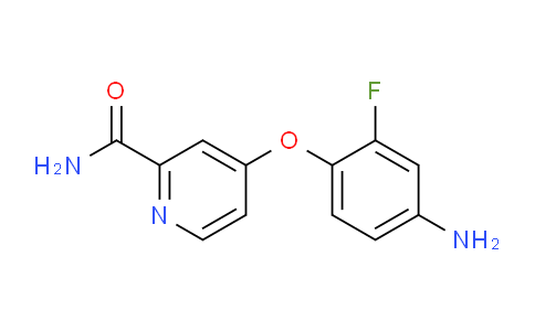CAS No. 868733-71-5, 4-(4-Amino-2-fluorophenoxy)picolinamide