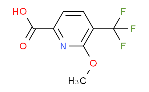 CAS No. 855915-29-6, 6-Methoxy-5-(trifluoromethyl)picolinic acid