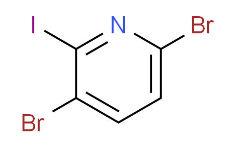 CAS No. 1353056-38-8, 3,6-Dibromo-2-iodopyridine