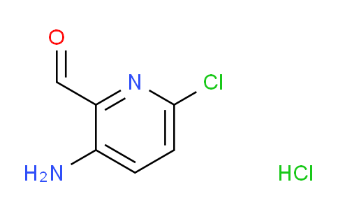 CAS No. 1956355-77-3, 3-Amino-6-chloropicolinaldehyde hydrochloride
