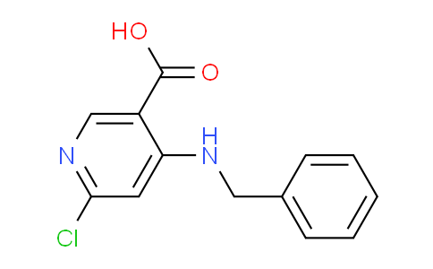 CAS No. 1374215-06-1, 4-(Benzylamino)-6-chloronicotinic acid
