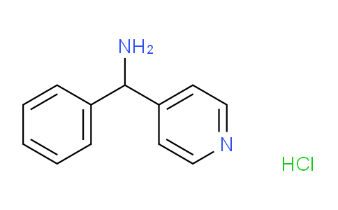 CAS No. 1193388-27-0, Phenyl(pyridin-4-yl)methanamine hydrochloride
