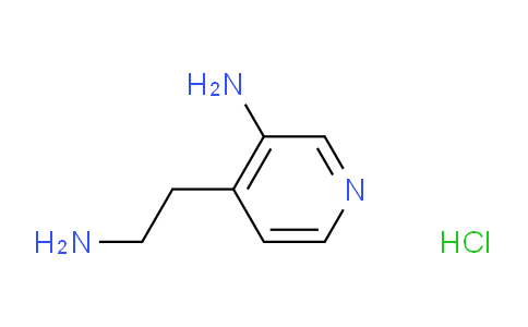CAS No. 910388-02-2, 4-(2-Aminoethyl)pyridin-3-amine hydrochloride