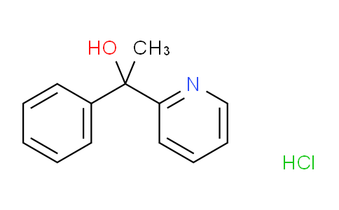 CAS No. 879671-67-7, 1-Phenyl-1-(pyridin-2-yl)ethanol hydrochloride