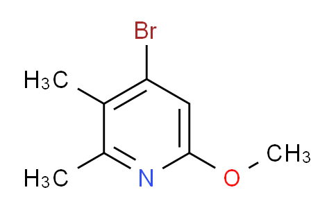 CAS No. 640721-50-2, 4-Bromo-6-methoxy-2,3-dimethylpyridine