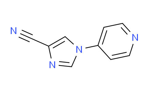 CAS No. 1823870-52-5, 1-(Pyridin-4-yl)-1H-imidazole-4-carbonitrile