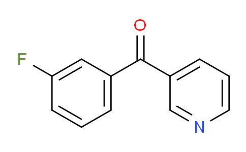 CAS No. 79568-07-3, (3-Fluorophenyl)(pyridin-3-yl)methanone